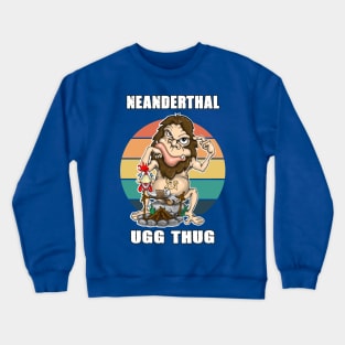 American Neanderthal Thinking Crewneck Sweatshirt